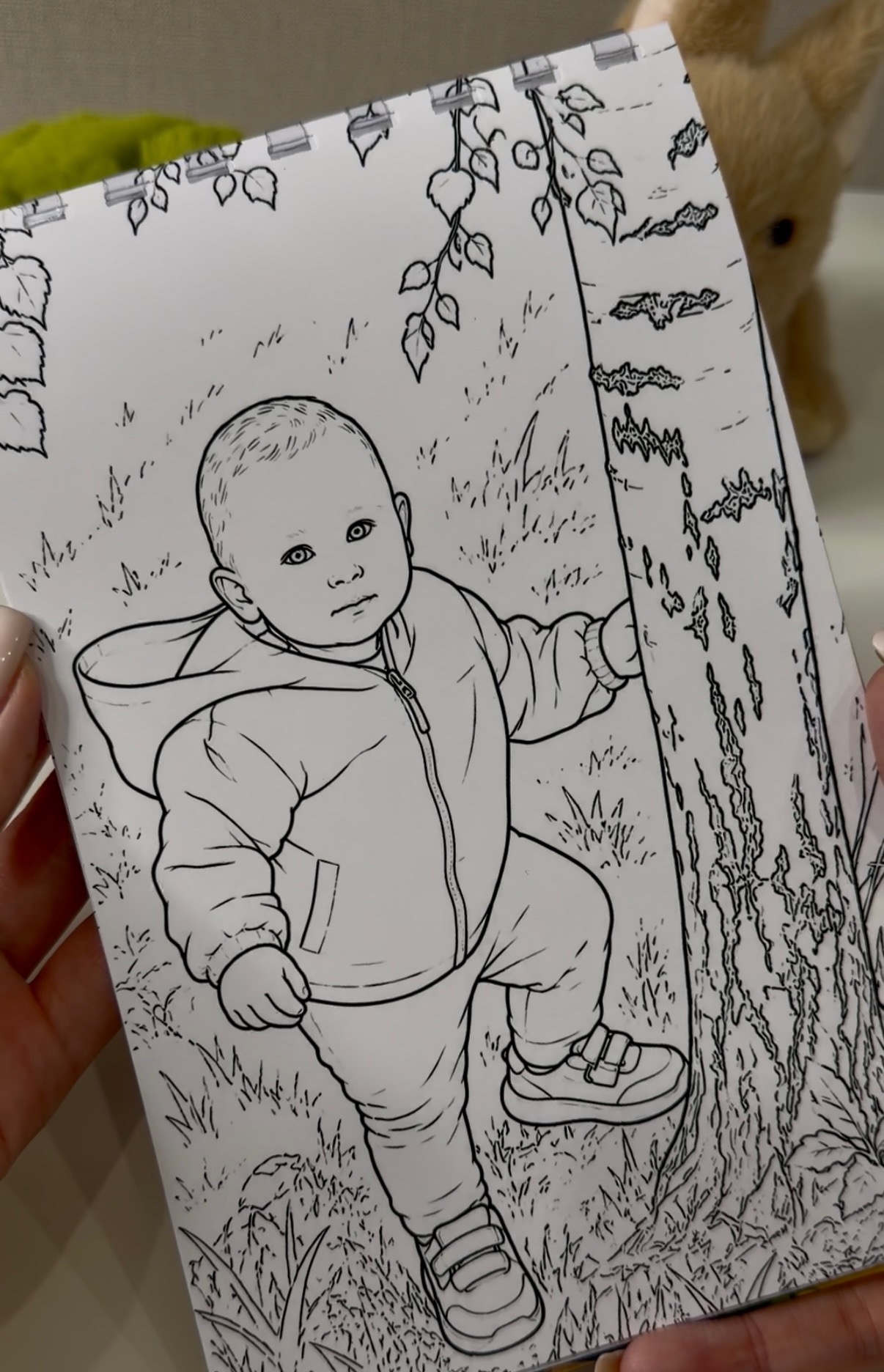 Раскраски по фото — пример 3